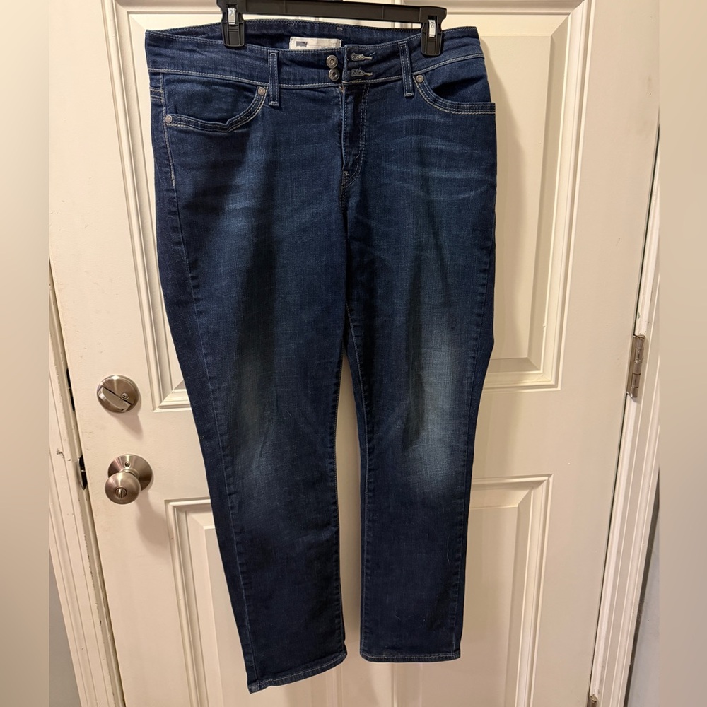Levi's Dark Blue Curvy 529 Jeans
